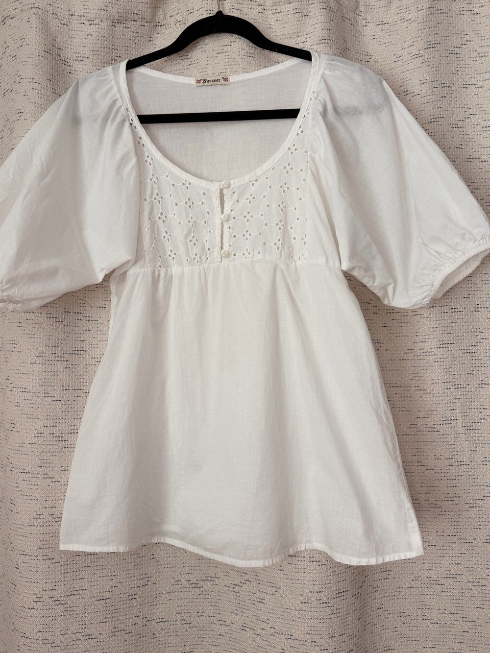 Forever White Cotton Tunic